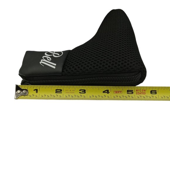Bell Mesh Blade Head Cover Black With White Lettering - Picture 7 of 9